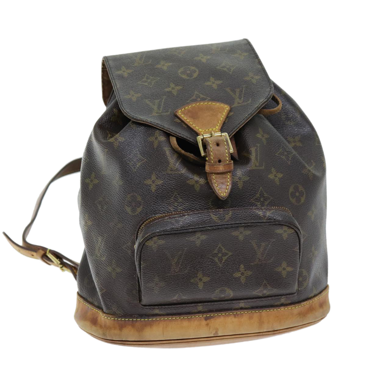 LOUIS VUITTON Monogram Montsouris MM Backpack M51136 LV Auth 73315