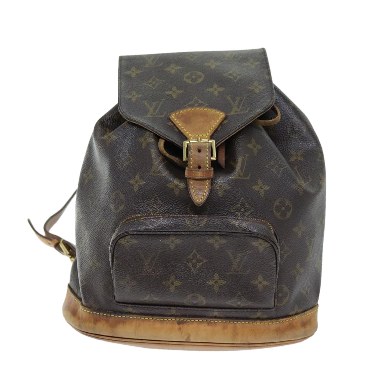 LOUIS VUITTON Monogram Montsouris MM Backpack M51136 LV Auth 73315