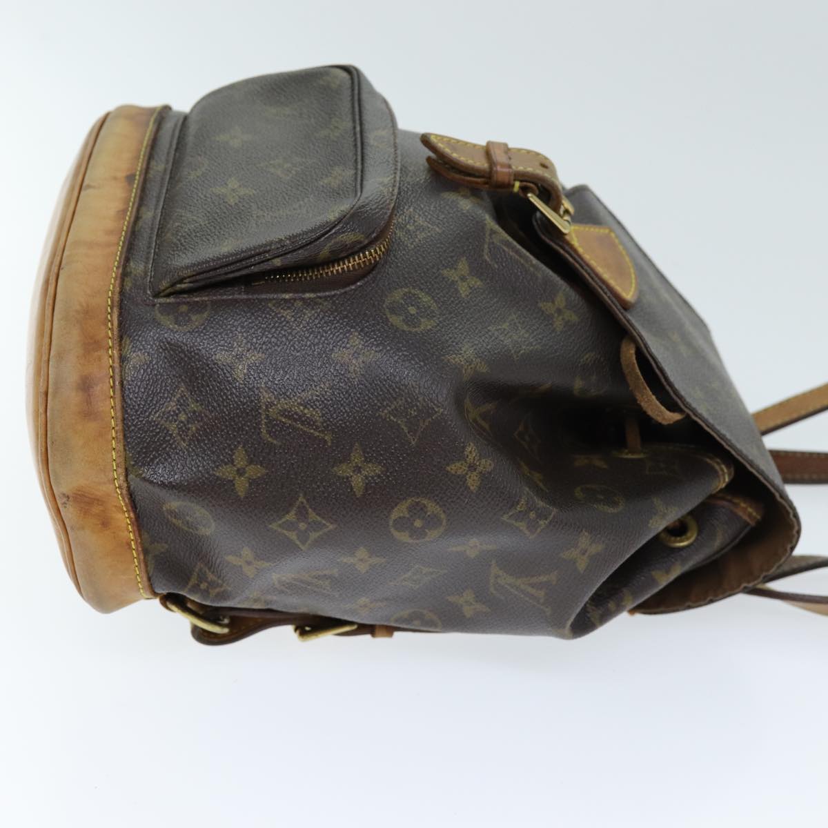 LOUIS VUITTON Monogram Montsouris MM Backpack M51136 LV Auth 73315