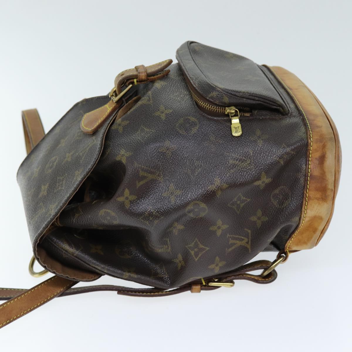 LOUIS VUITTON Monogram Montsouris MM Backpack M51136 LV Auth 73315