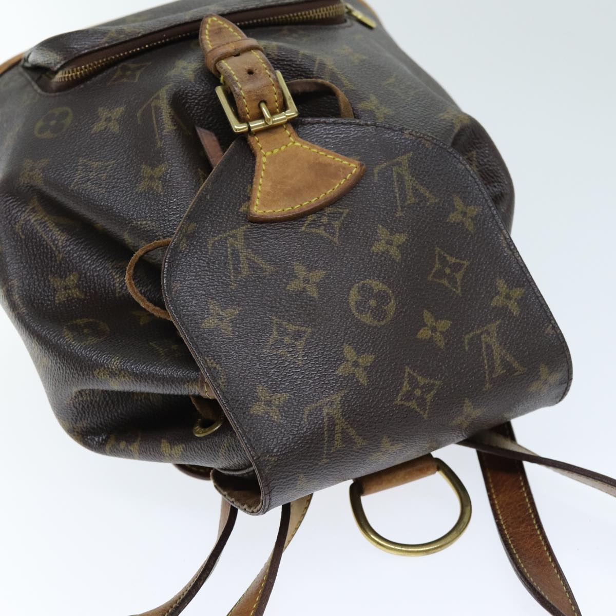 LOUIS VUITTON Monogram Montsouris MM Backpack M51136 LV Auth 73315