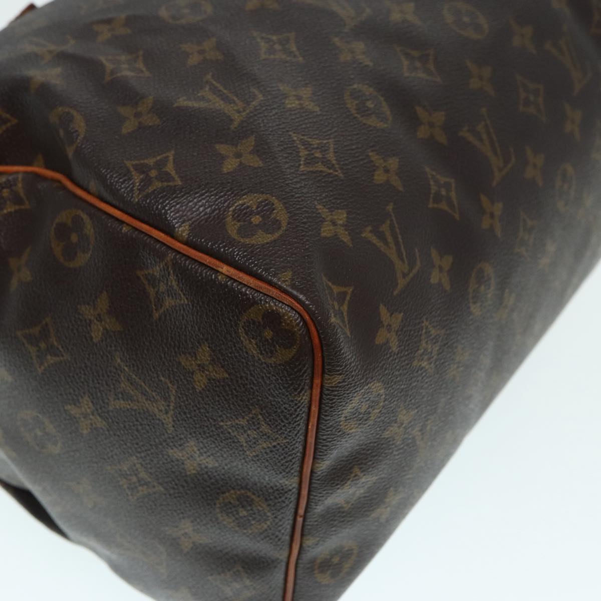 LOUIS VUITTON Monogram Speedy 35 Hand Bag M41524 LV Auth 73321