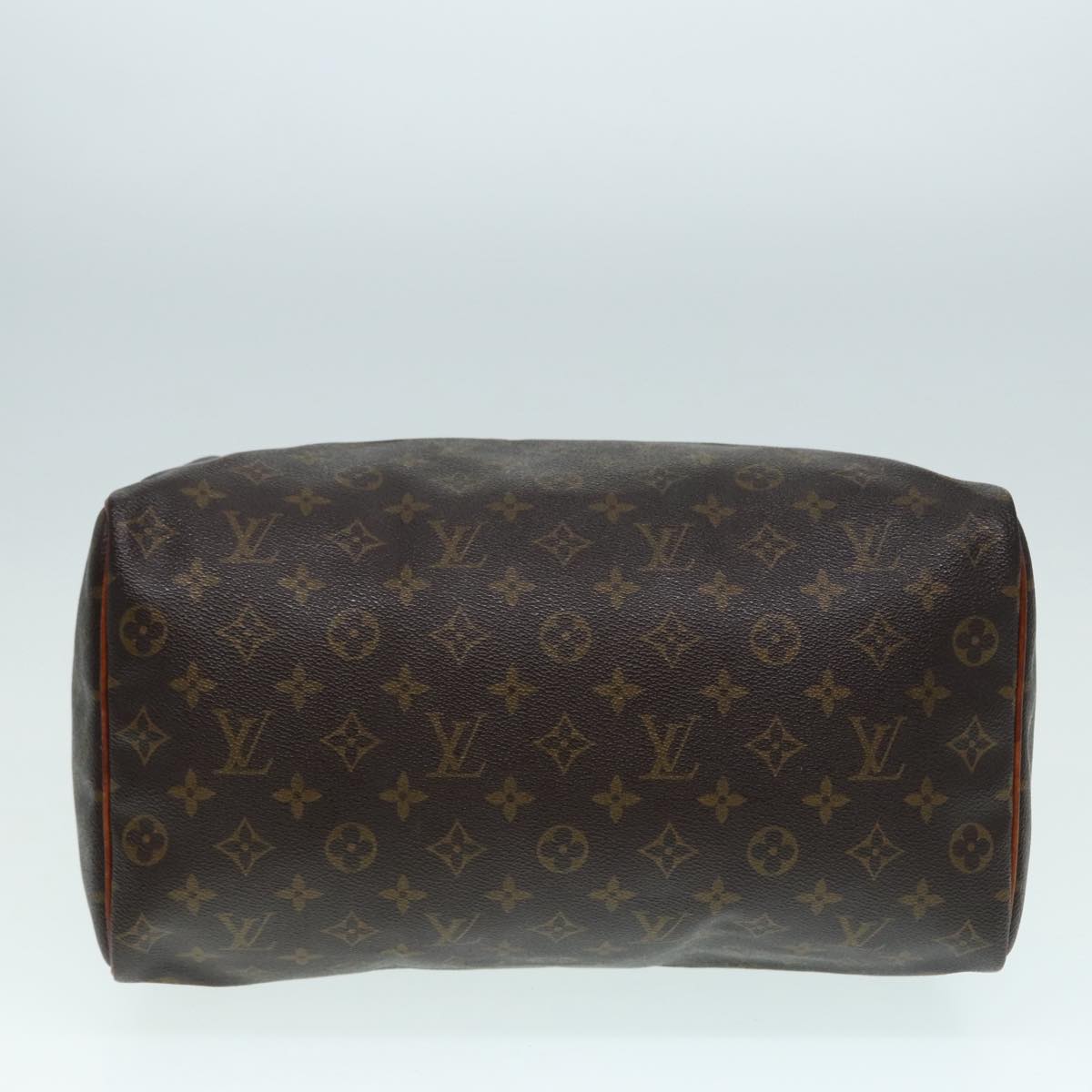 LOUIS VUITTON Monogram Speedy 35 Hand Bag M41524 LV Auth 73321