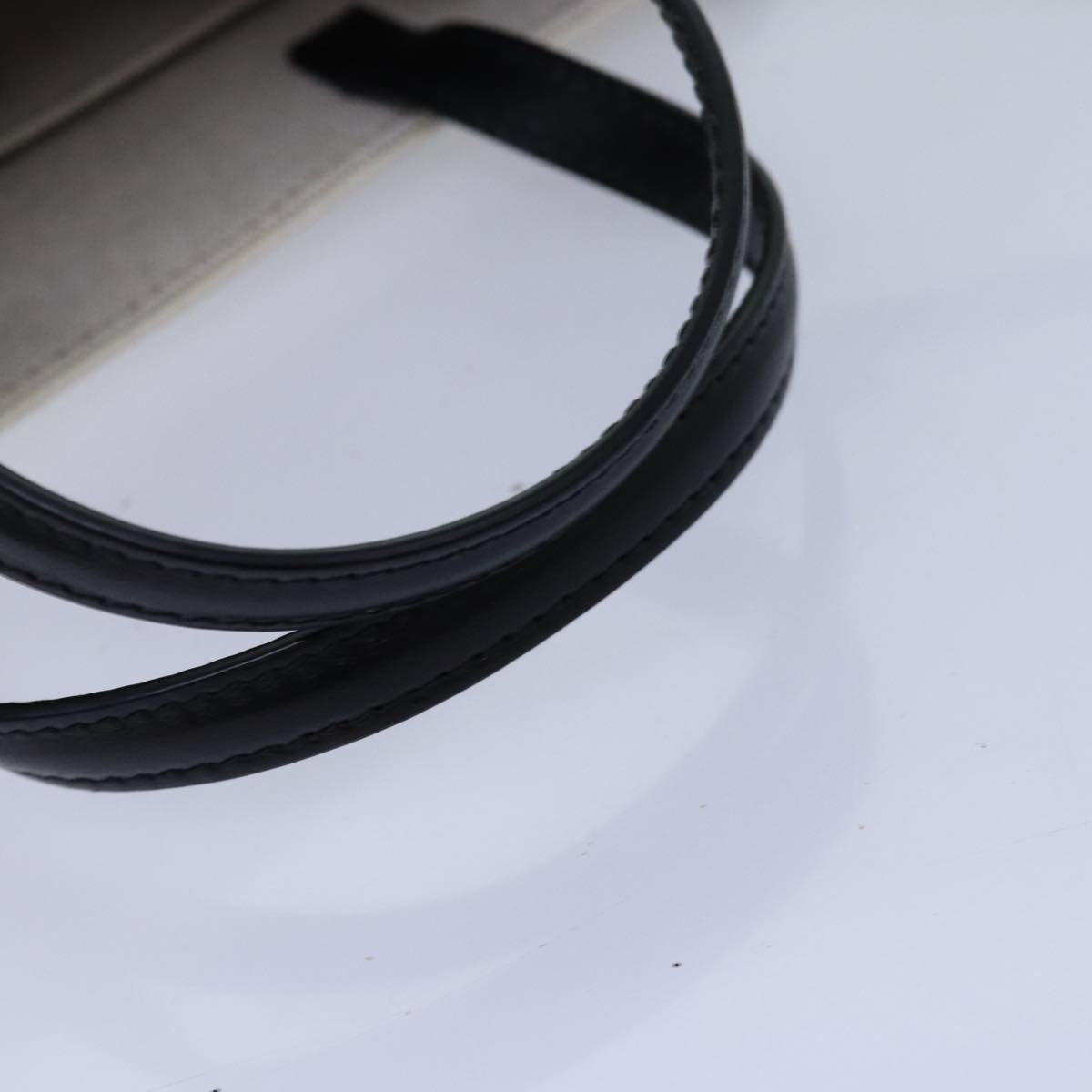 GIVENCHY Hand Bag Canvas 2way White Auth 73396V