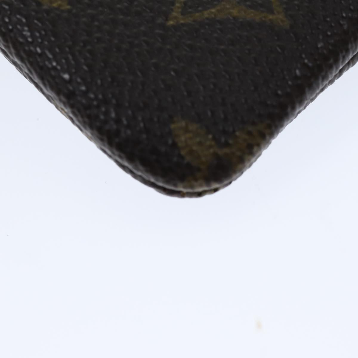 LOUIS VUITTON Monogram Pochette Cles Coin Purse M62650 LV Auth 73426