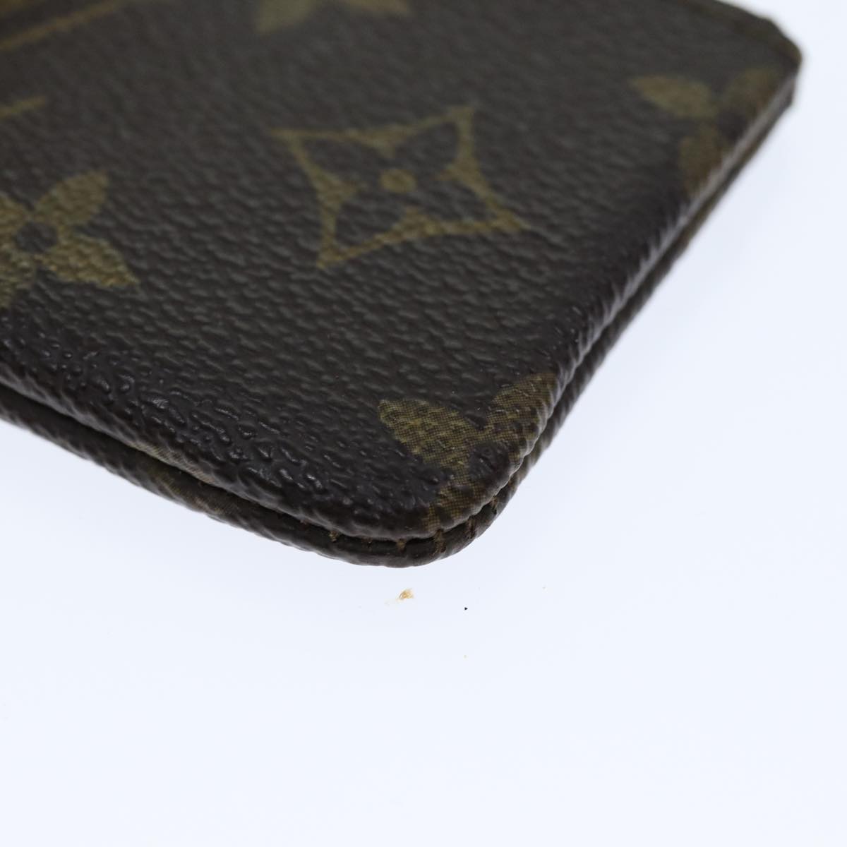 LOUIS VUITTON Monogram Pochette Cles Coin Purse M62650 LV Auth 73426