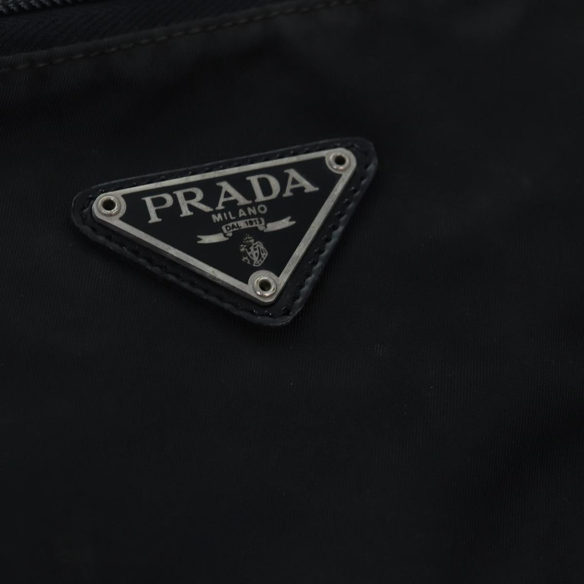 PRADA Backpack Nylon Black Auth 73456