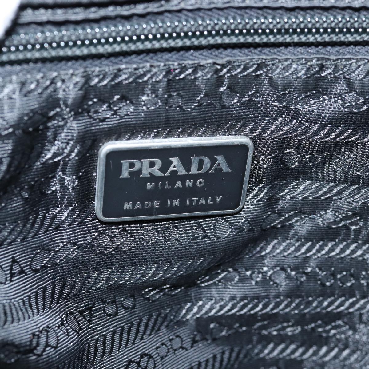 PRADA Backpack Nylon Black Auth 73456