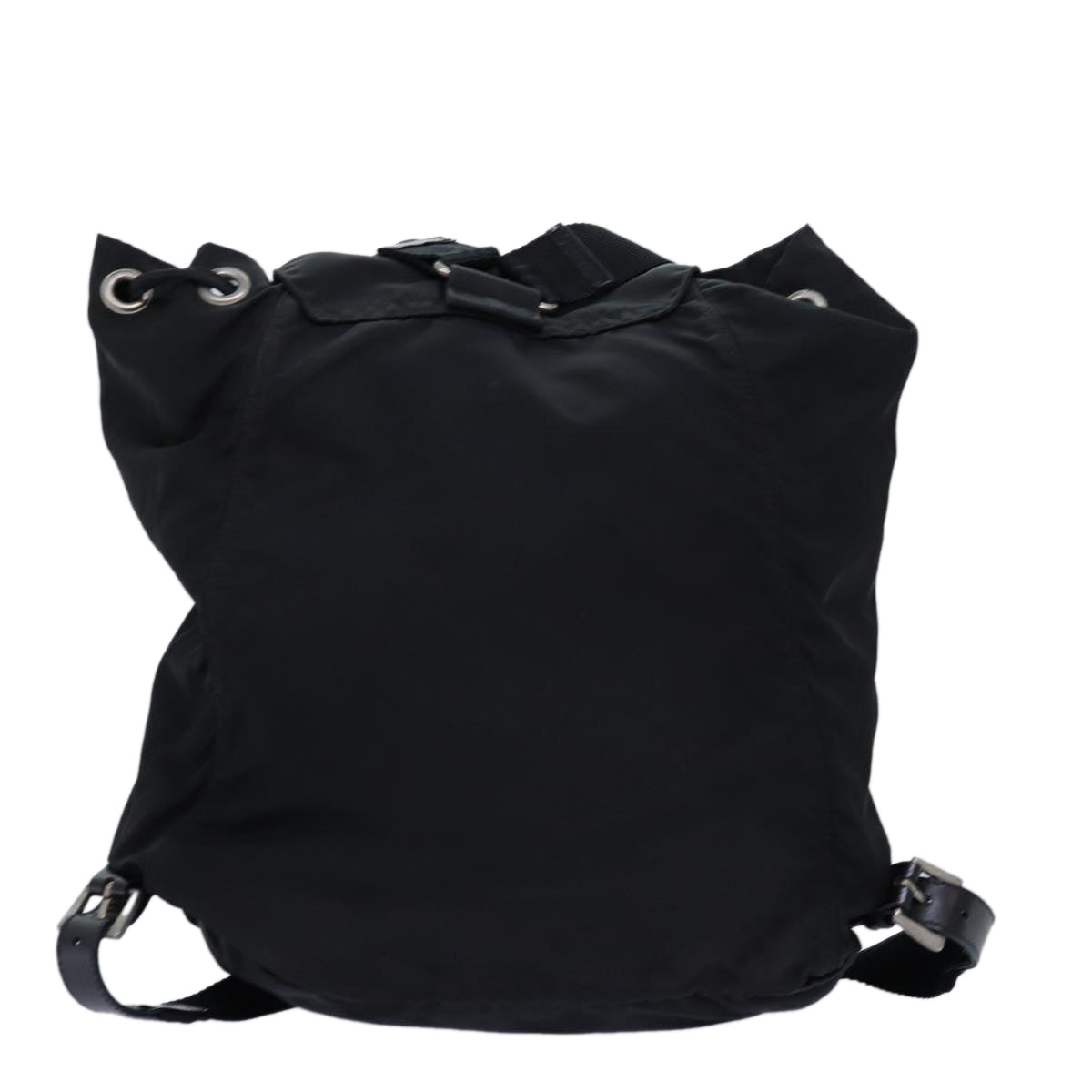 PRADA Backpack Nylon Black Auth 73456