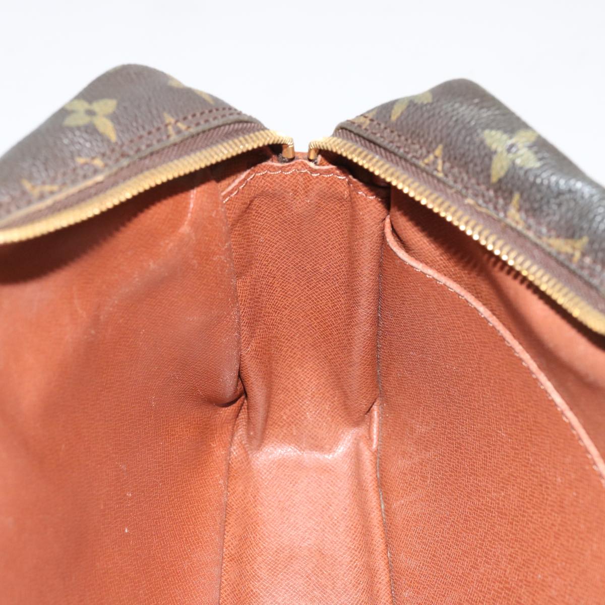 LOUIS VUITTON Monogram Compiegne 28 Clutch Bag M51845 LV Auth 73470