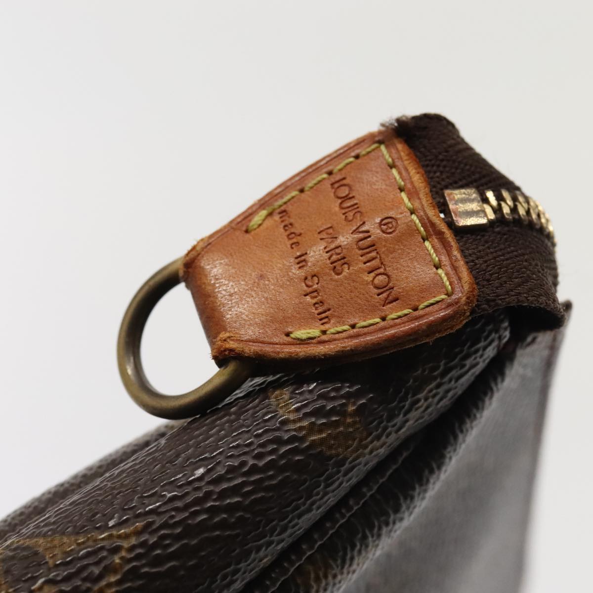 LOUIS VUITTON Monogram Pochette Accessoires Pouch M51980 LV Auth 73500