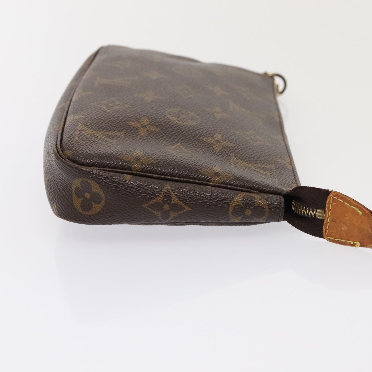 LOUIS VUITTON Monogram Pochette Accessoires Pouch M51980 LV Auth 73500