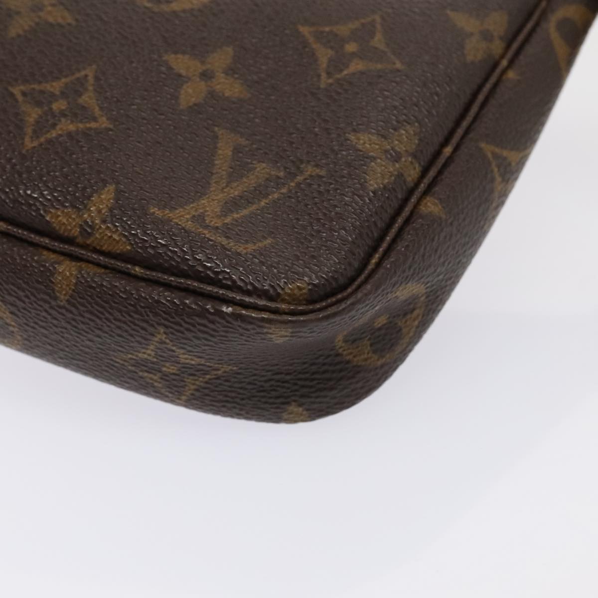 LOUIS VUITTON Monogram Pochette Accessoires Pouch M51980 LV Auth 73500