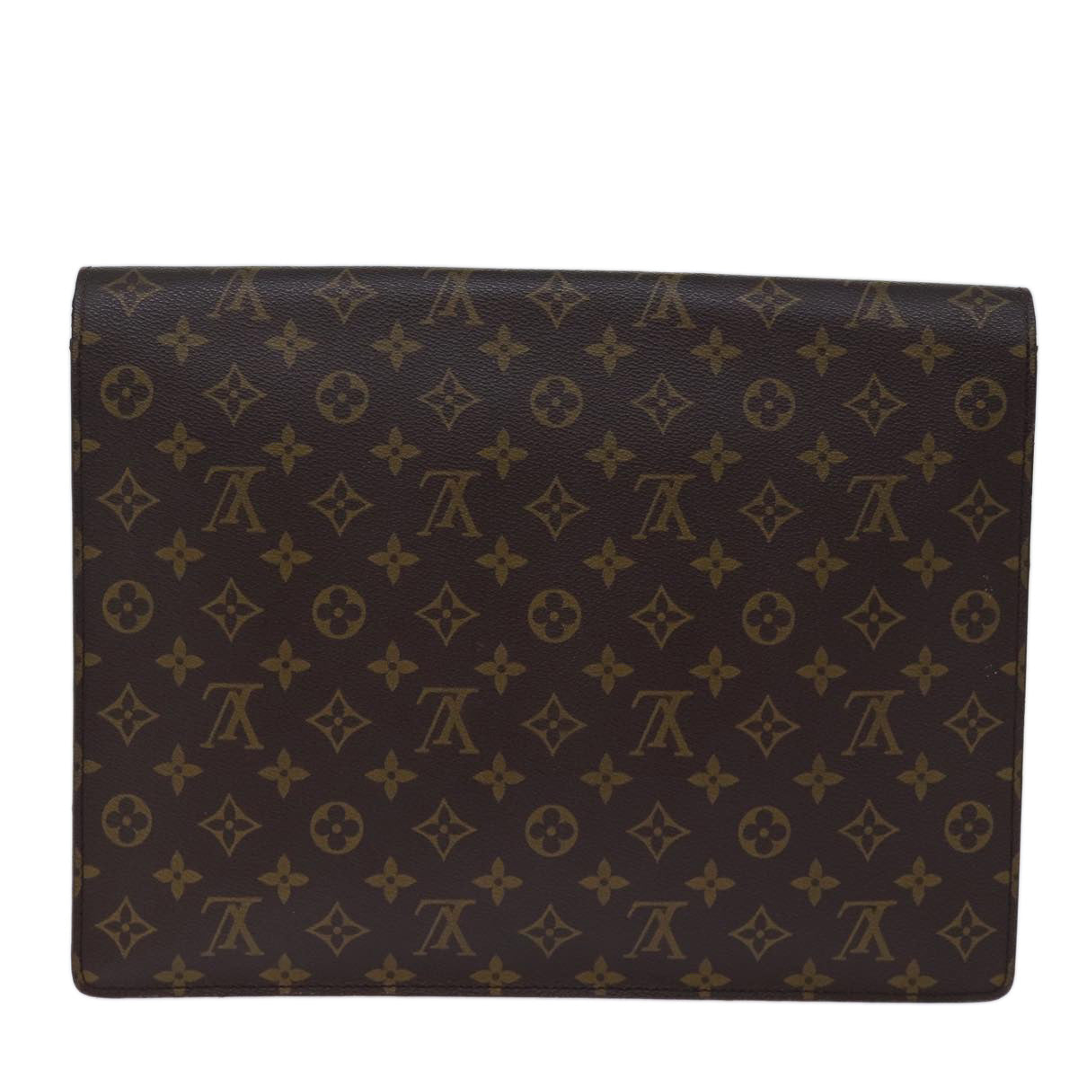 LOUIS VUITTON Monogram Porte Documents Senatur Briefcase M53335 LV Auth 73525