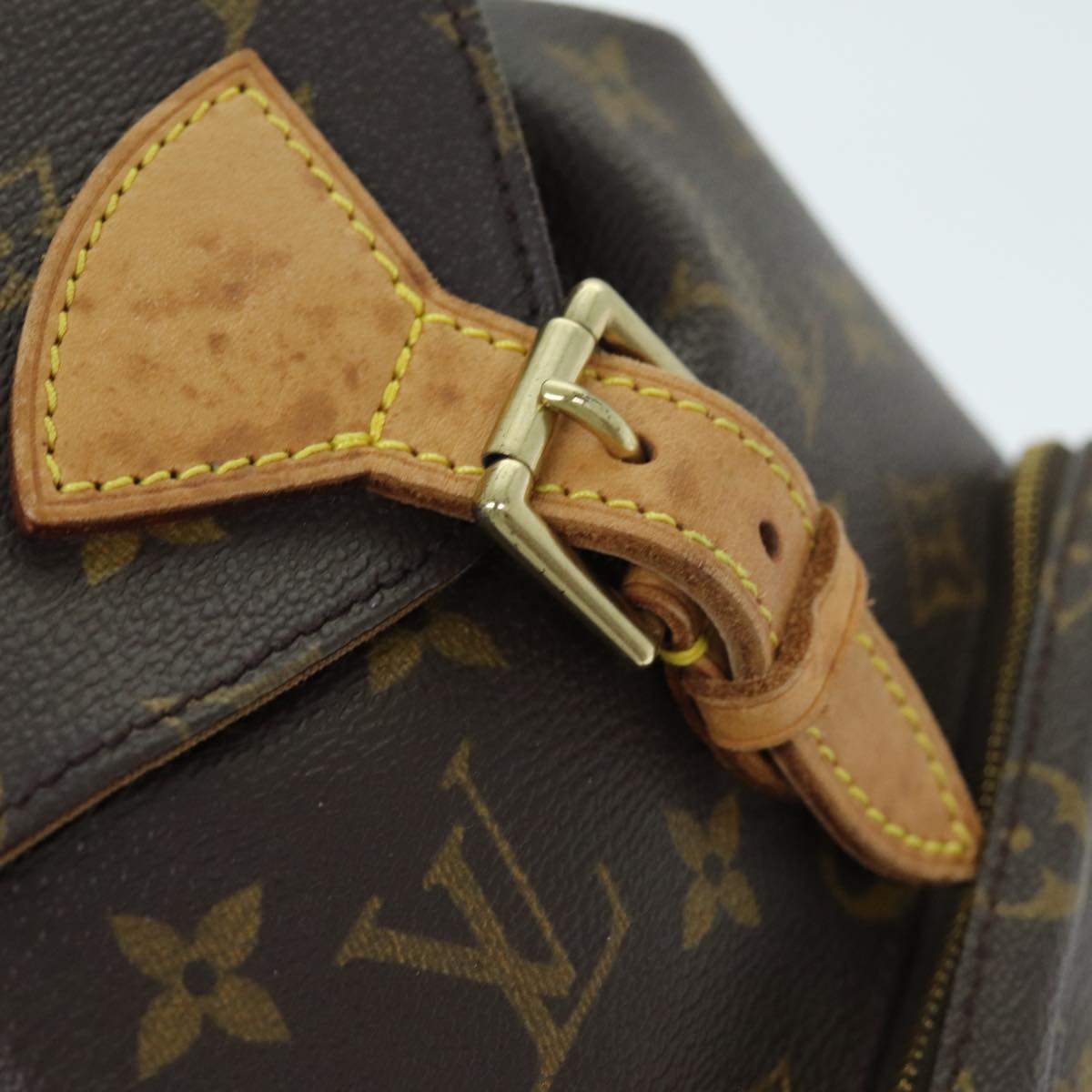 LOUIS VUITTON Monogram Montsouris MM Backpack M51136 LV Auth 73540