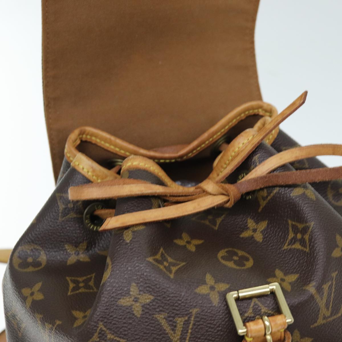 LOUIS VUITTON Monogram Montsouris MM Backpack M51136 LV Auth 73540