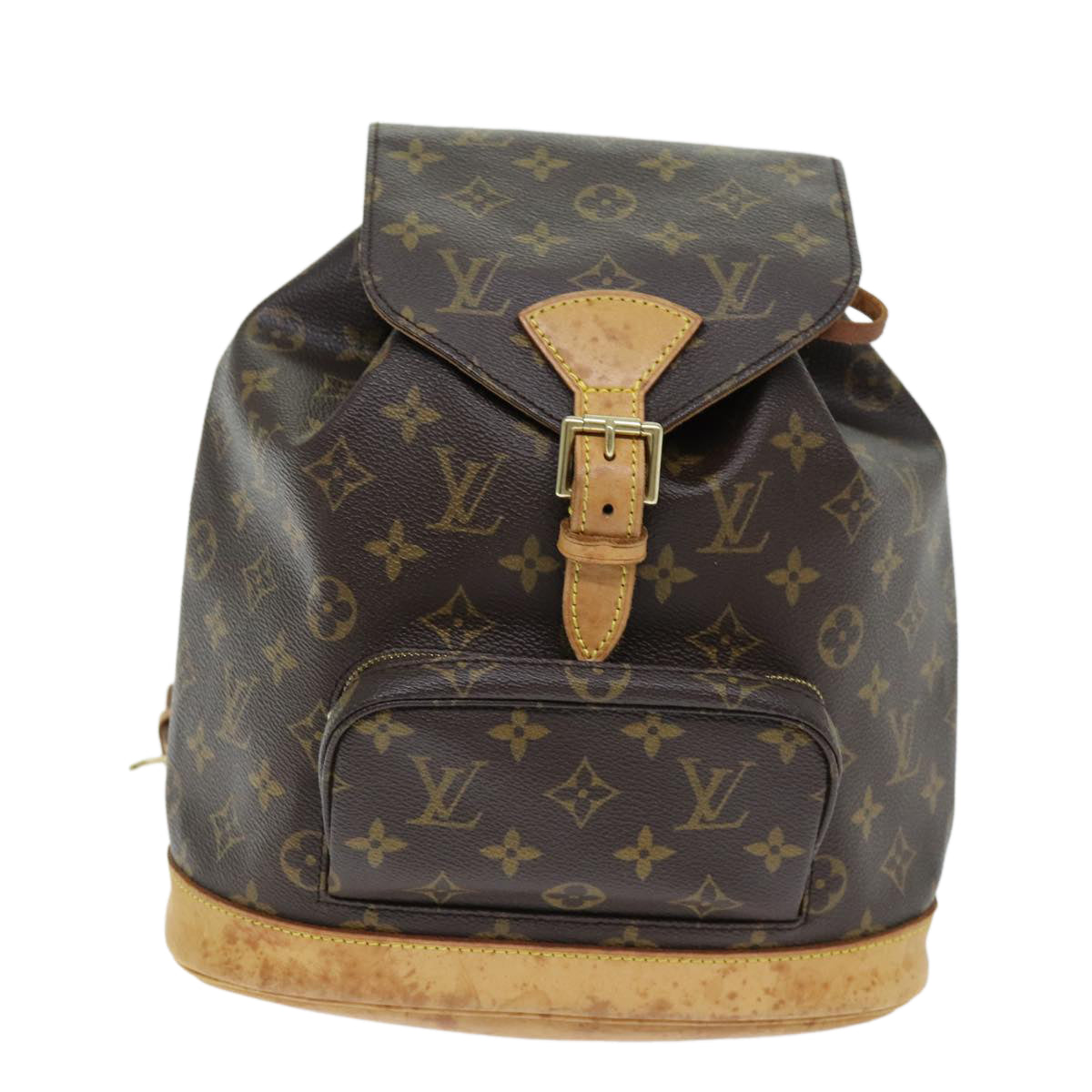 LOUIS VUITTON Monogram Montsouris MM Backpack M51136 LV Auth 73540