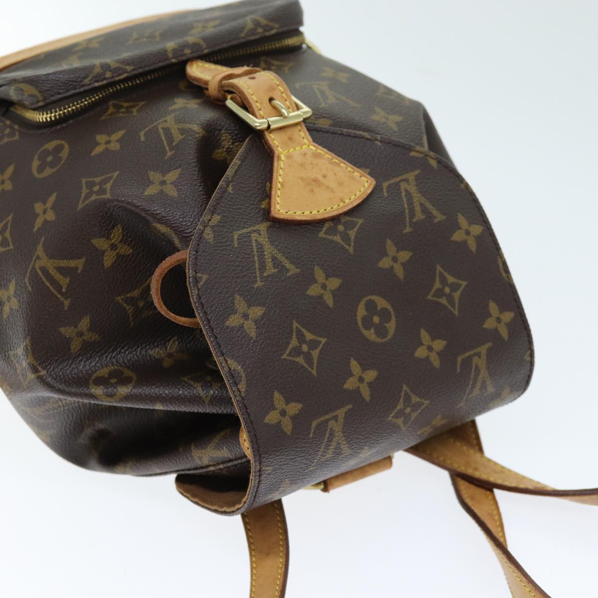 LOUIS VUITTON Monogram Montsouris MM Backpack M51136 LV Auth 73540