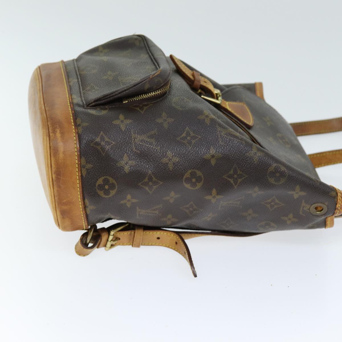 LOUIS VUITTON Monogram Montsouris MM Backpack M51136 LV Auth 73702