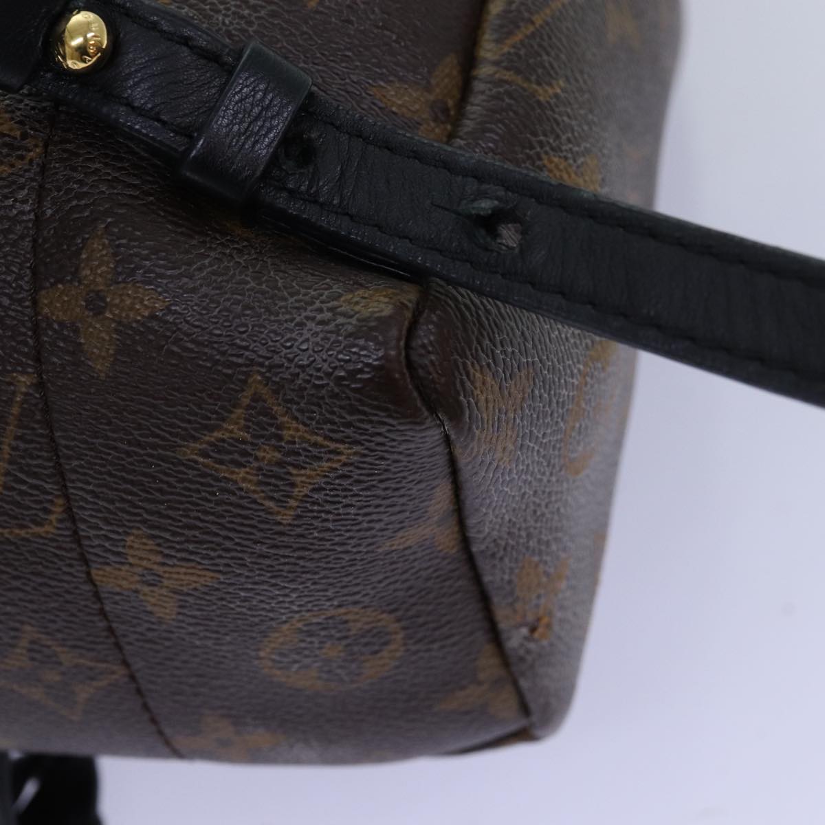 LOUIS VUITTON Monogram Palm Springs PM Backpack M41560 LV Auth 73715