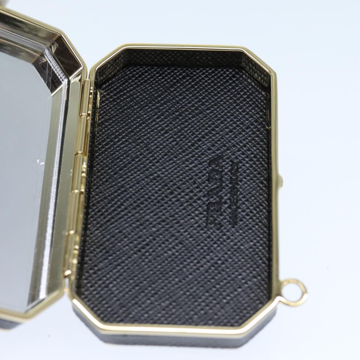 PRADA Shoulder Pouch Nylon Black Auth 73746SAV