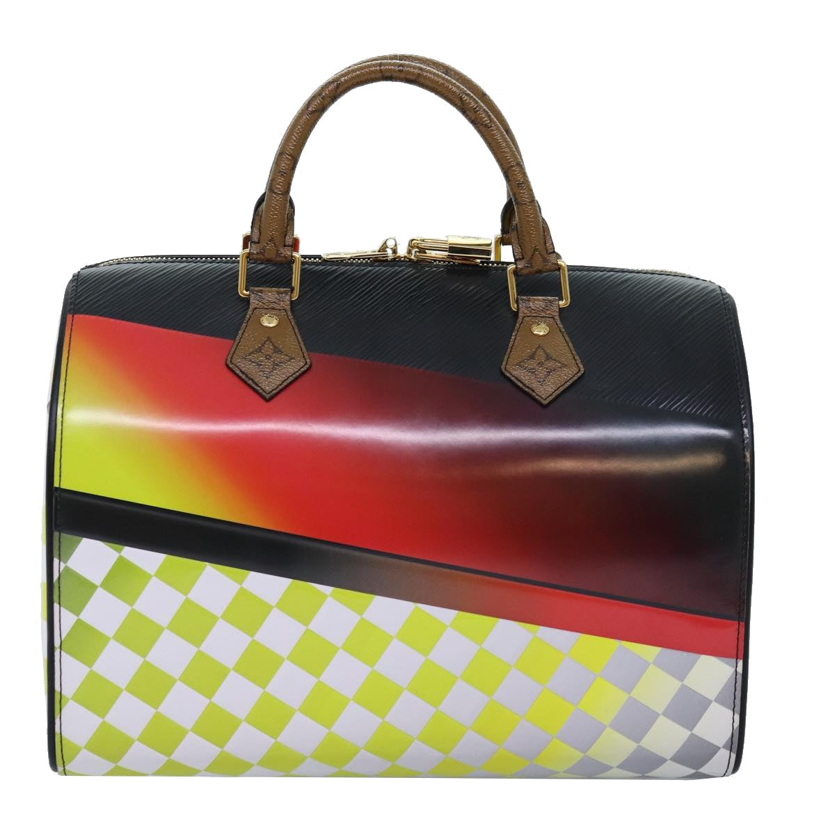 LOUIS VUITTON Epi Damier Speedy Bandouliere 30 Bag 2017 M51564 LV Auth 73747SAV