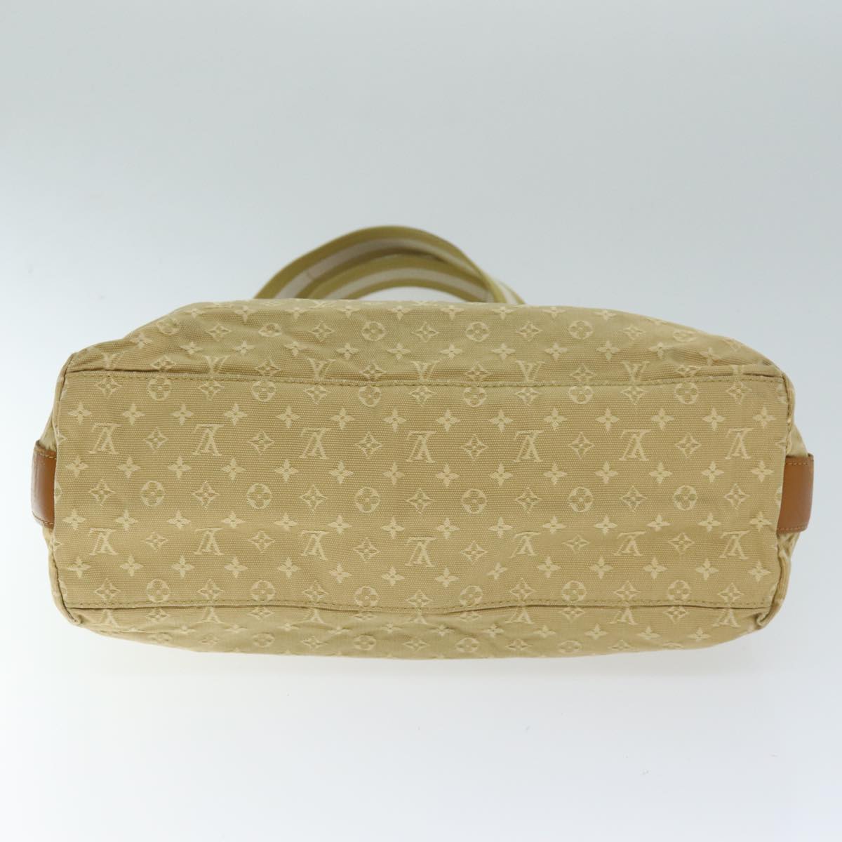 LOUIS VUITTON Monogram Mini Kabamari Kate Tote Bag Beige M92492 LV Auth 73754