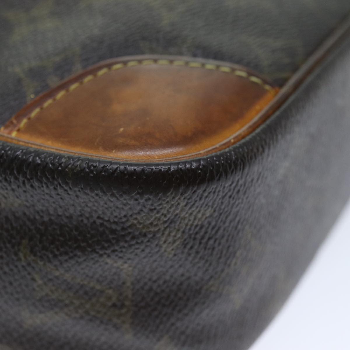 LOUIS VUITTON Monogram Compiegne 28 Clutch Bag M51845 LV Auth 73759