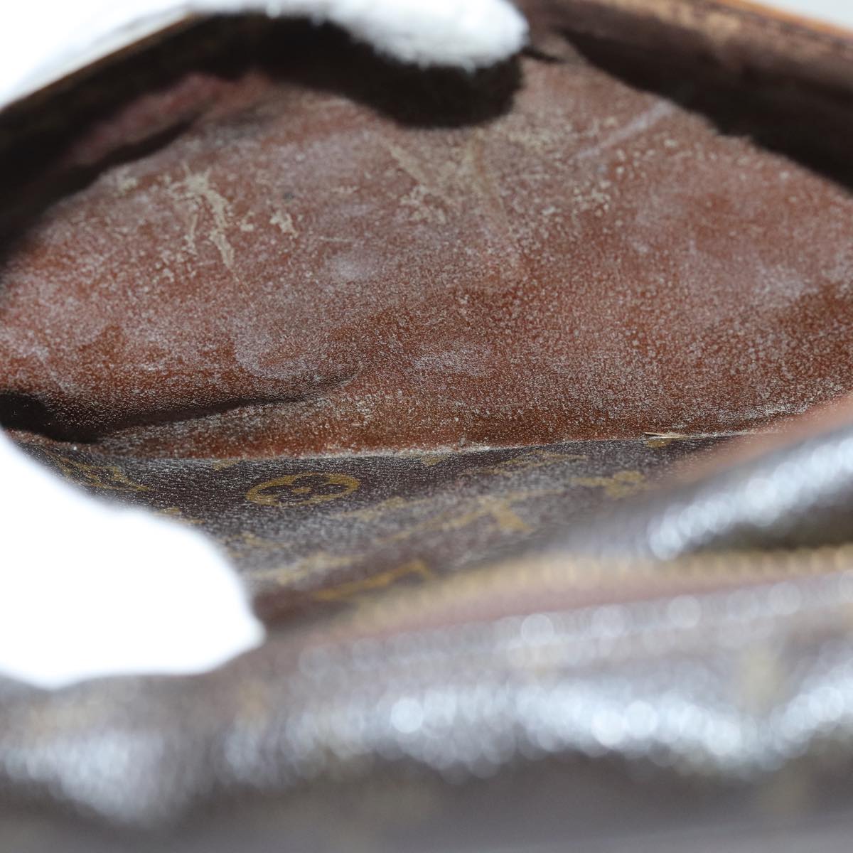 LOUIS VUITTON Monogram Compiegne 28 Clutch Bag M51845 LV Auth 73759