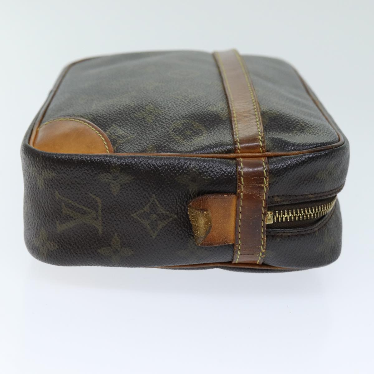 LOUIS VUITTON Monogram Compiegne 28 Clutch Bag M51845 LV Auth 73759