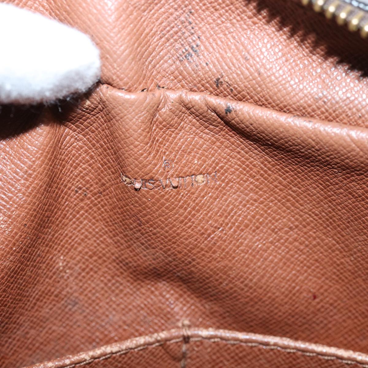 LOUIS VUITTON Monogram Compiegne 28 Clutch Bag M51845 LV Auth 73760