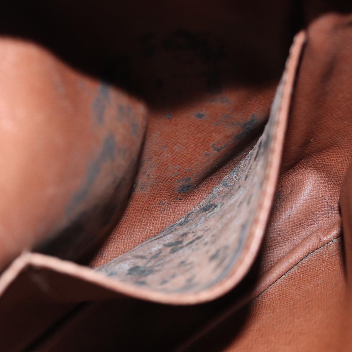 LOUIS VUITTON Monogram Compiegne 28 Clutch Bag M51845 LV Auth 73763