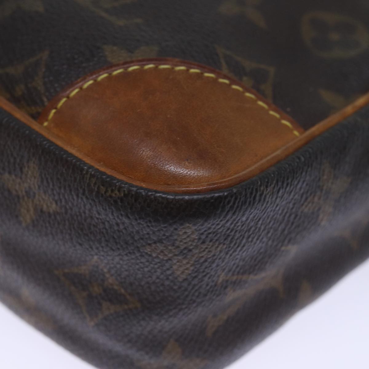 LOUIS VUITTON Monogram Compiegne 28 Clutch Bag M51845 LV Auth 73763