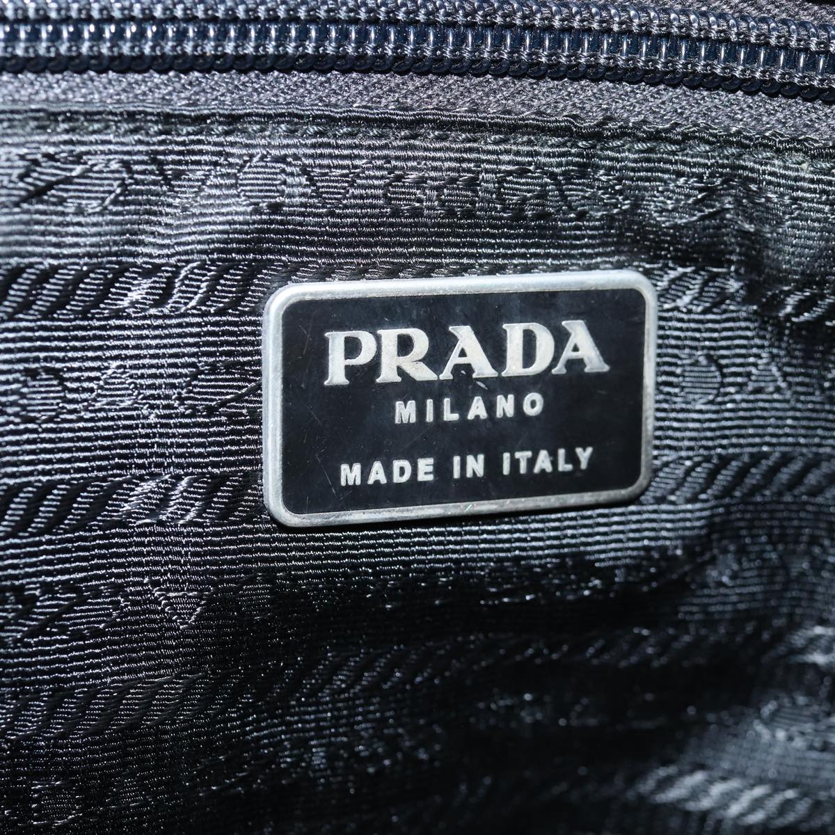 PRADA Backpack Nylon Green Auth 73875