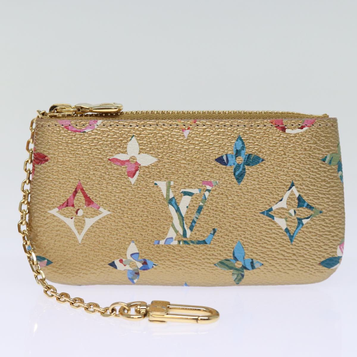 LOUIS VUITTON LV Garden Nano Bucket Shoulder Bag Beige M81724 LV Auth 73910SM