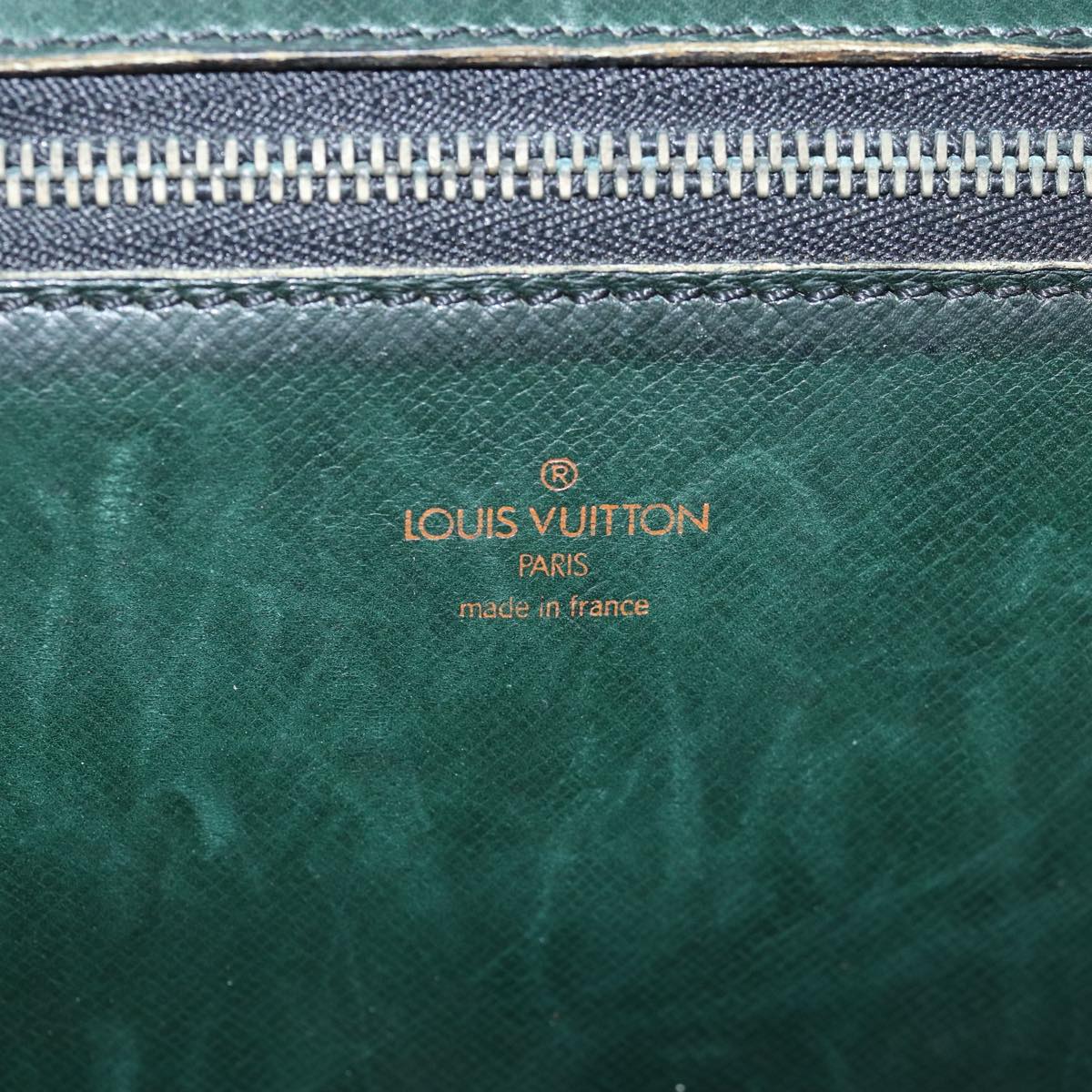 LOUIS VUITTON Nomad Selbit Briefcase Beige LV Auth 74025