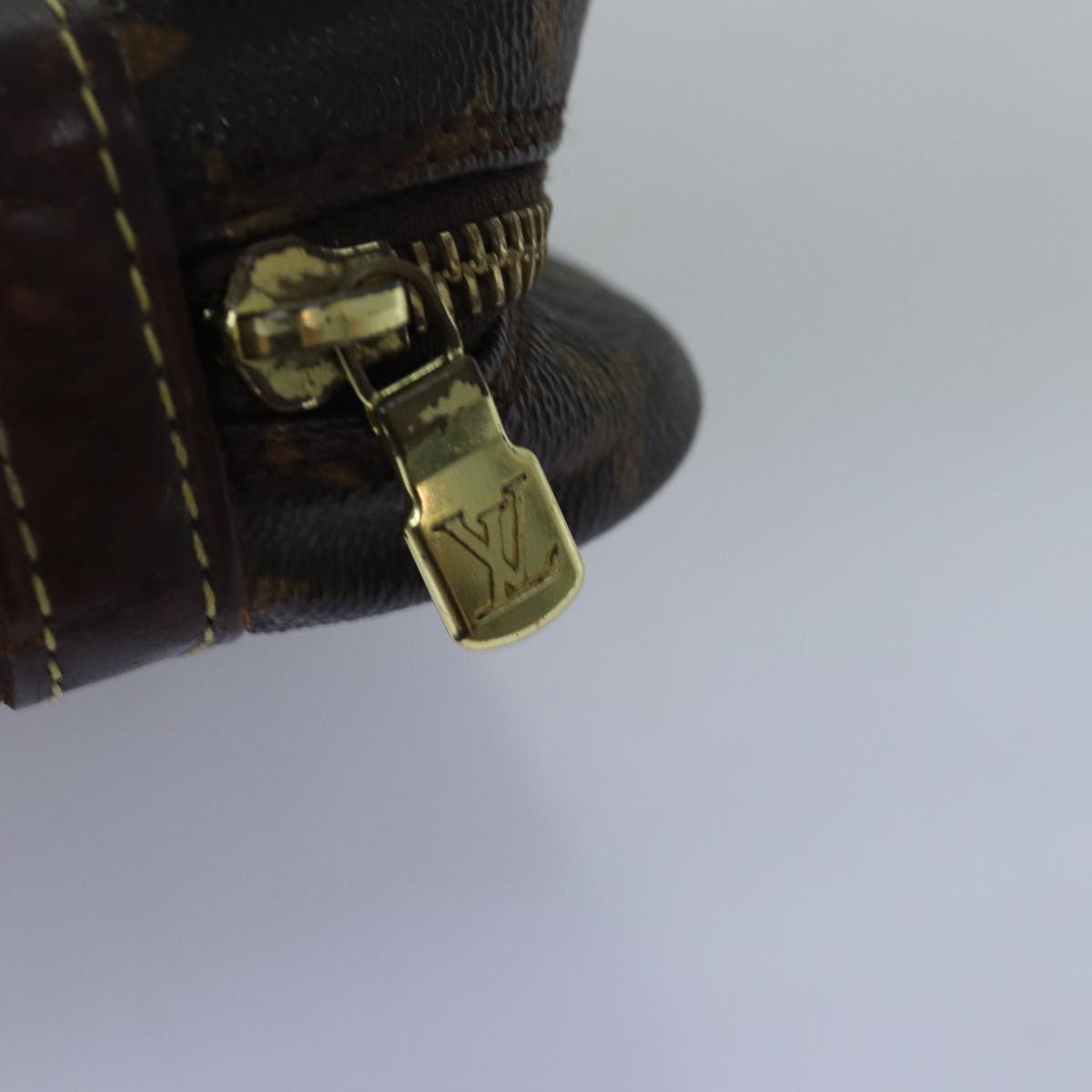 LOUIS VUITTON Monogram Compiegne 28 Clutch Bag M51845 LV Auth 74303