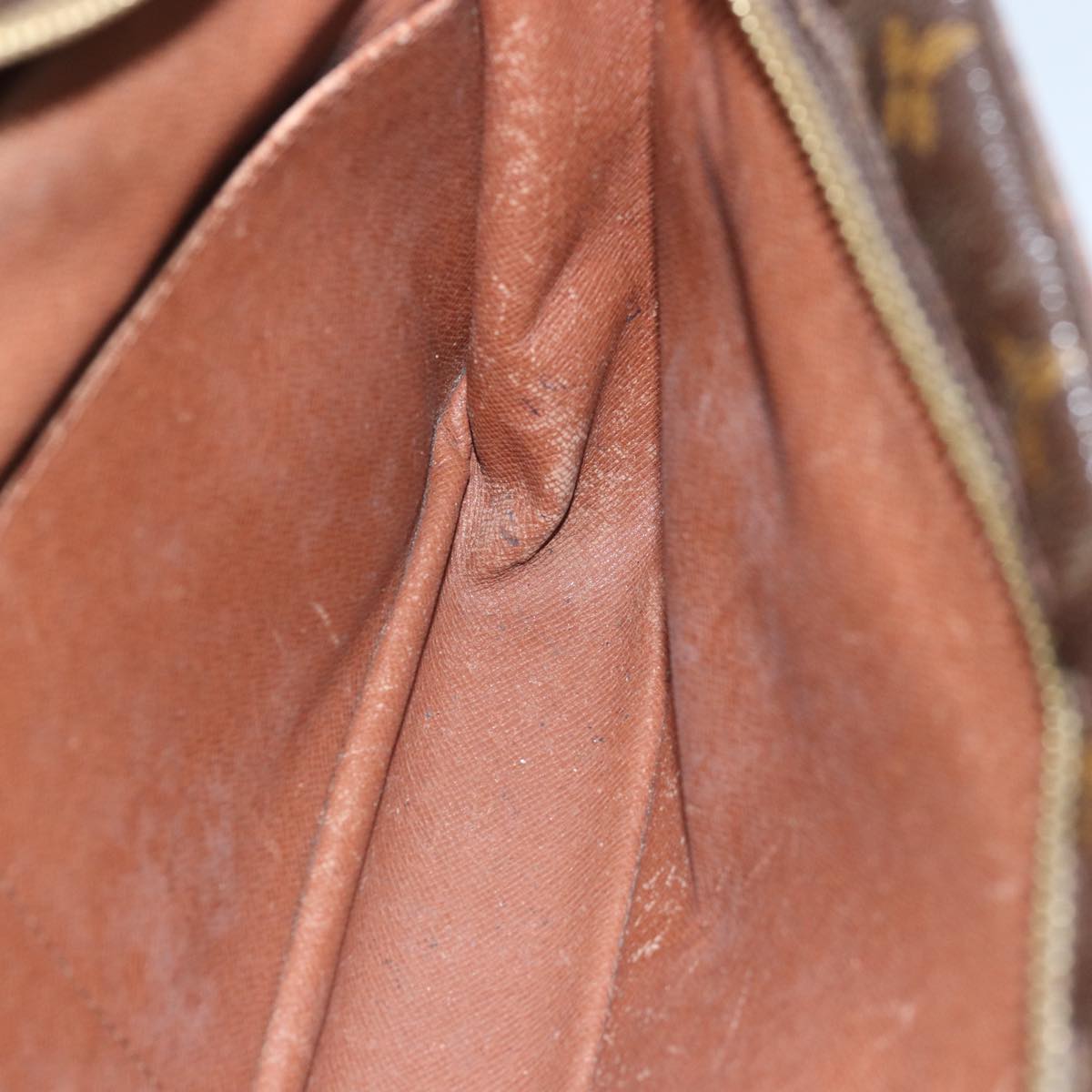 LOUIS VUITTON Monogram Compiegne 28 Clutch Bag M51845 LV Auth 74303