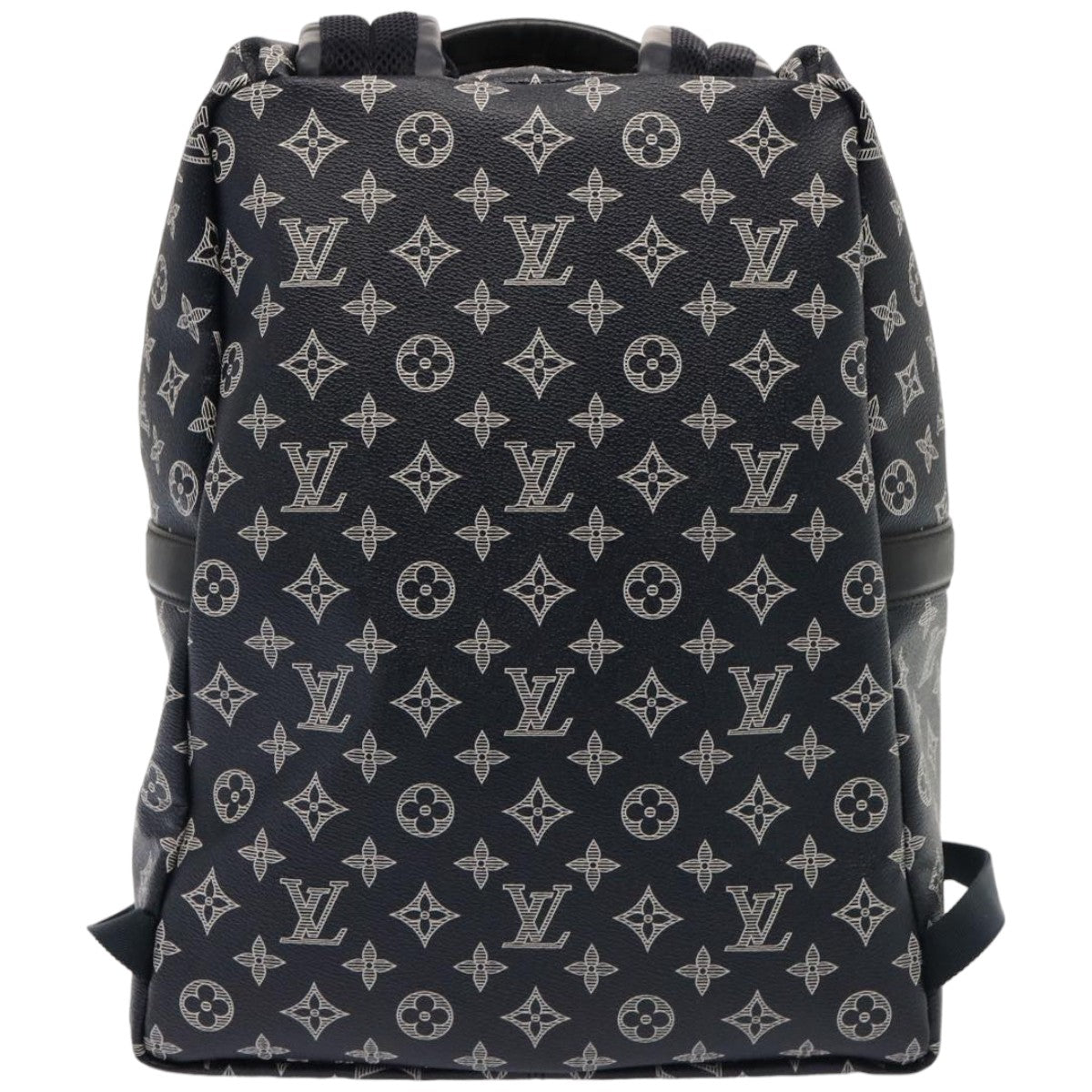 LOUIS VUITTON Monogram Ink Apollo Backpack Navy Red White M43676 LV Auth 74436SA