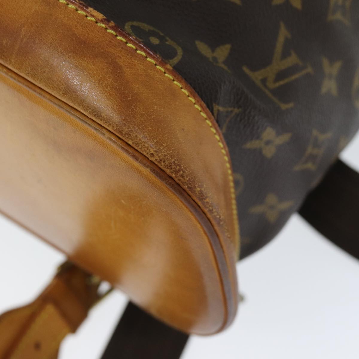 LOUIS VUITTON Monogram Montsouris GM Backpack M51135 LV Auth 74465