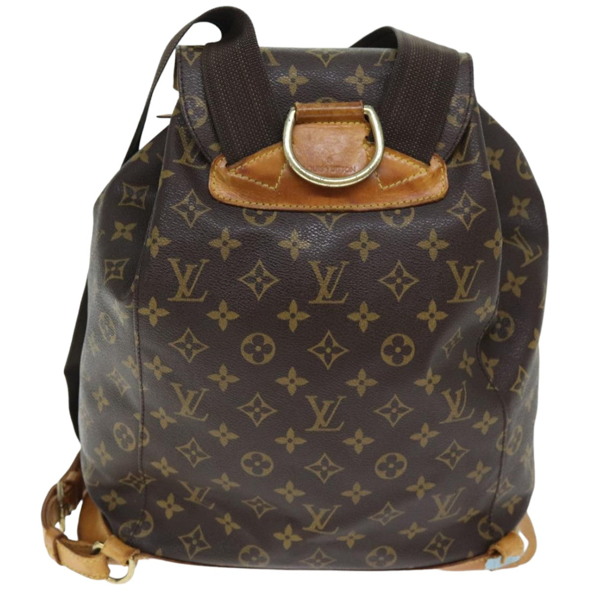 LOUIS VUITTON Monogram Montsouris GM Backpack M51135 LV Auth 74465