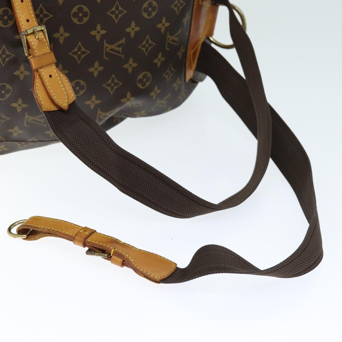 LOUIS VUITTON Monogram Montsouris GM Backpack M51135 LV Auth 74465