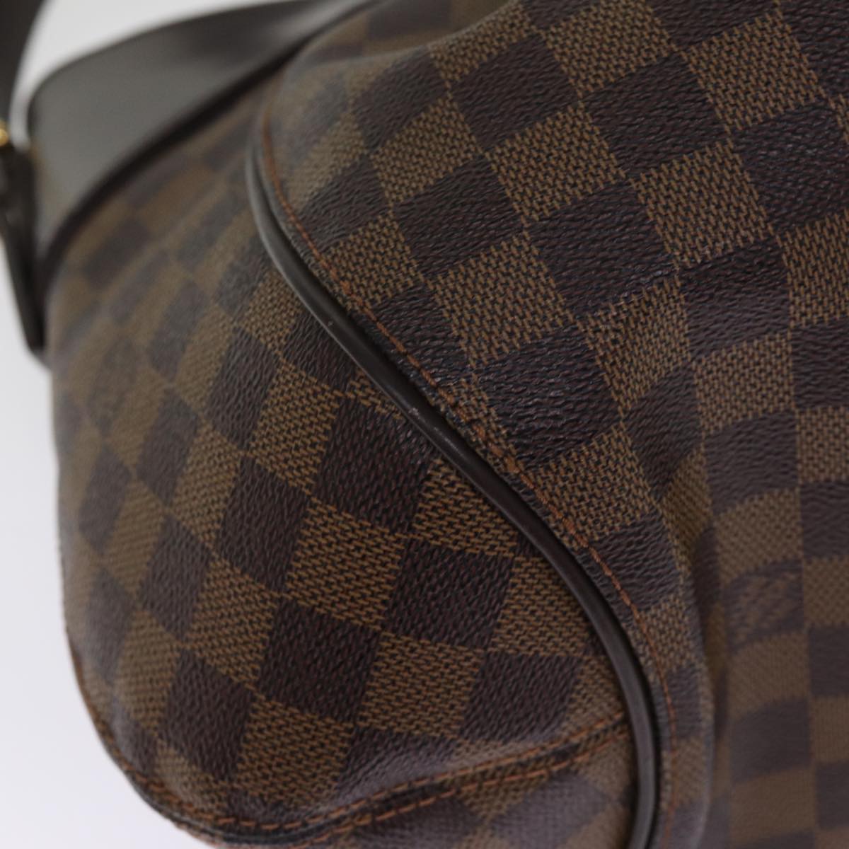 LOUIS VUITTON Damier Ebene Sistina MM Shoulder Bag N41541 LV Auth 74568A