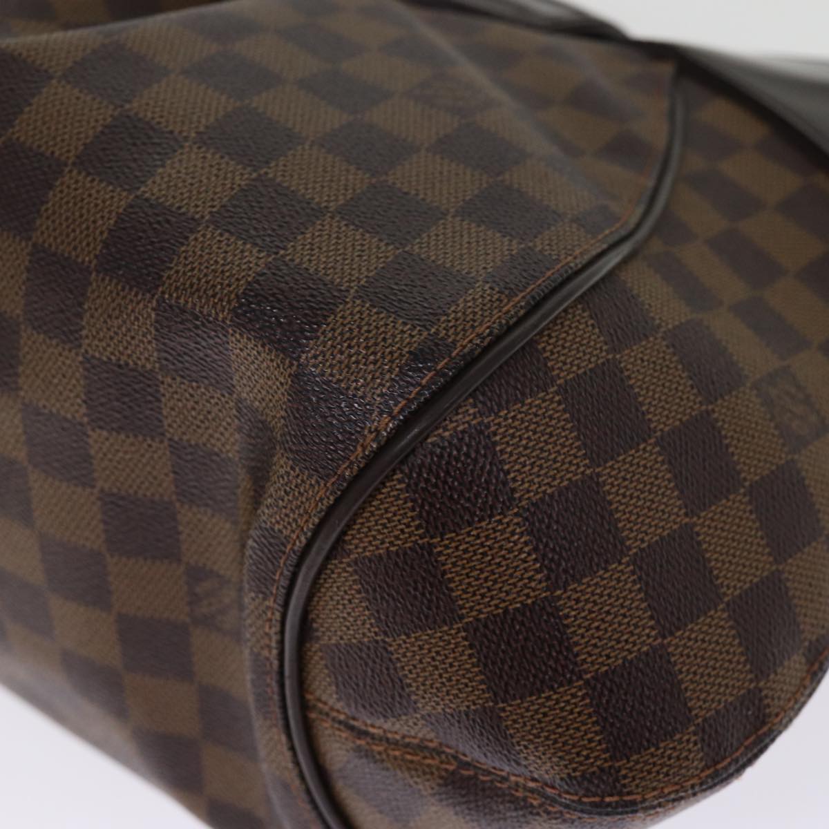 LOUIS VUITTON Damier Ebene Sistina MM Shoulder Bag N41541 LV Auth 74568A