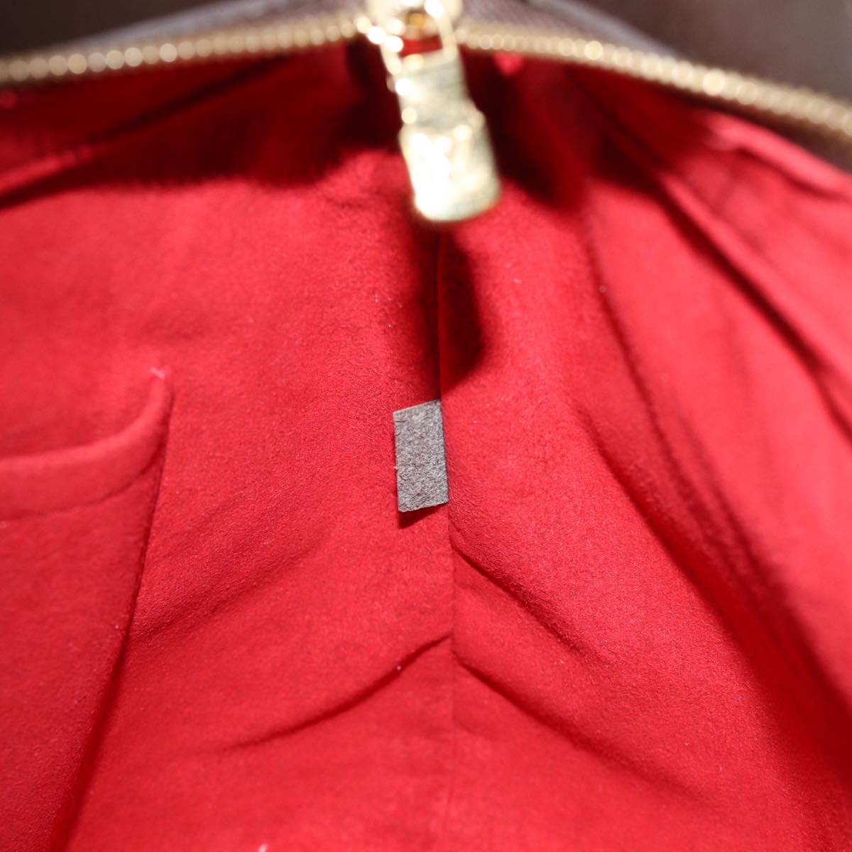 LOUIS VUITTON Damier Ebene Sistina MM Shoulder Bag N41541 LV Auth 74568A