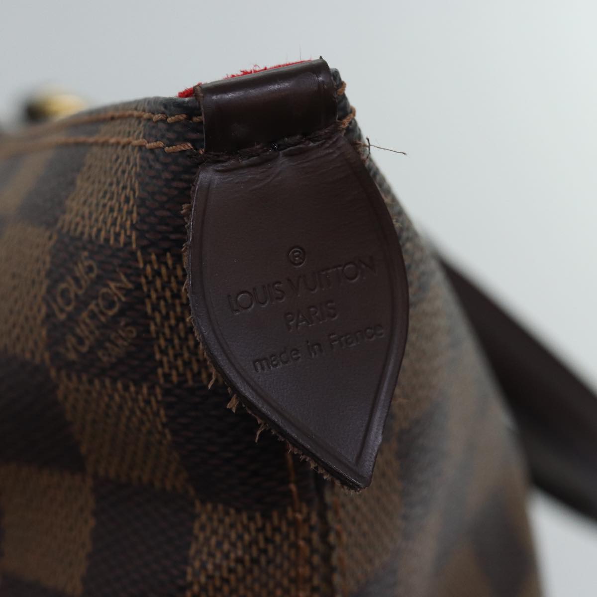 LOUIS VUITTON Damier Ebene Saleya PM Tote Bag N51183 LV Auth 74702SAV