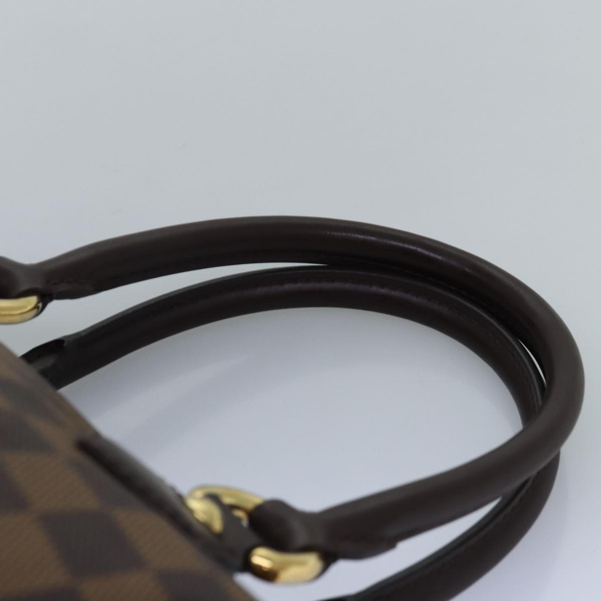 LOUIS VUITTON Damier Ebene Saleya PM Tote Bag N51183 LV Auth 74702SAV