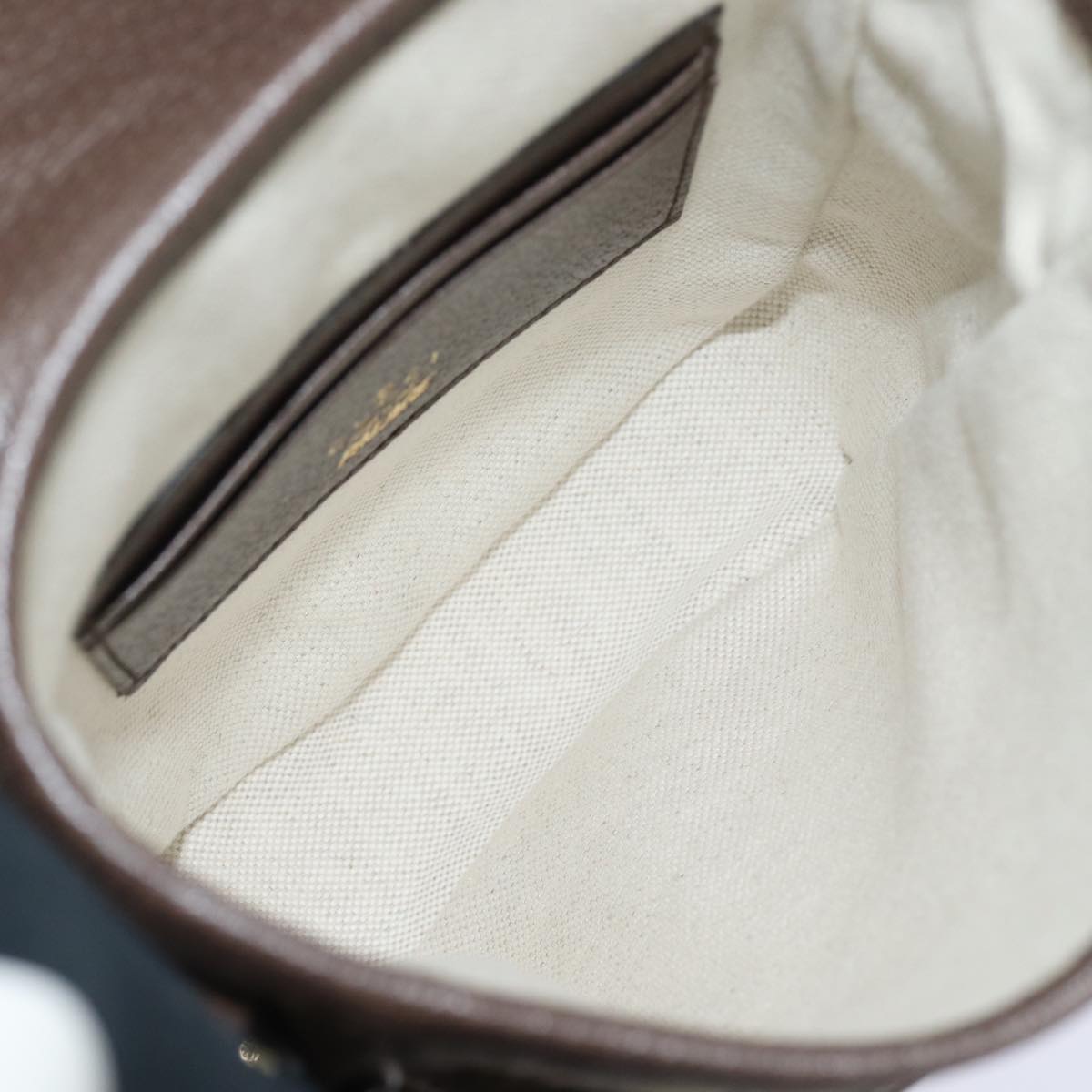 GUCCI GG Canvas Web Sherry Line GUCCIxPALACE Bag Camouflage 723142 Auth 74880SV