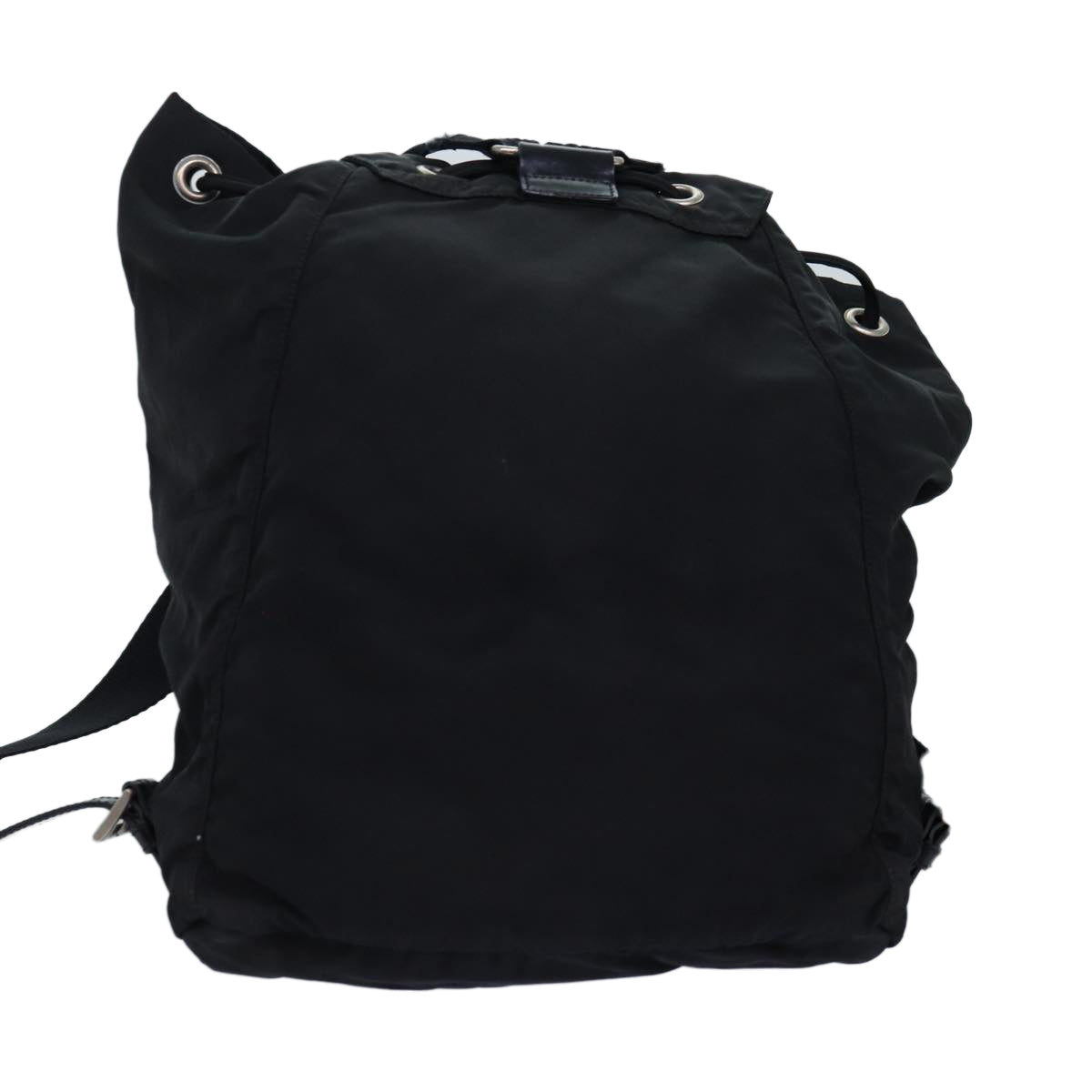 PRADA Backpack Nylon Black Auth 74966