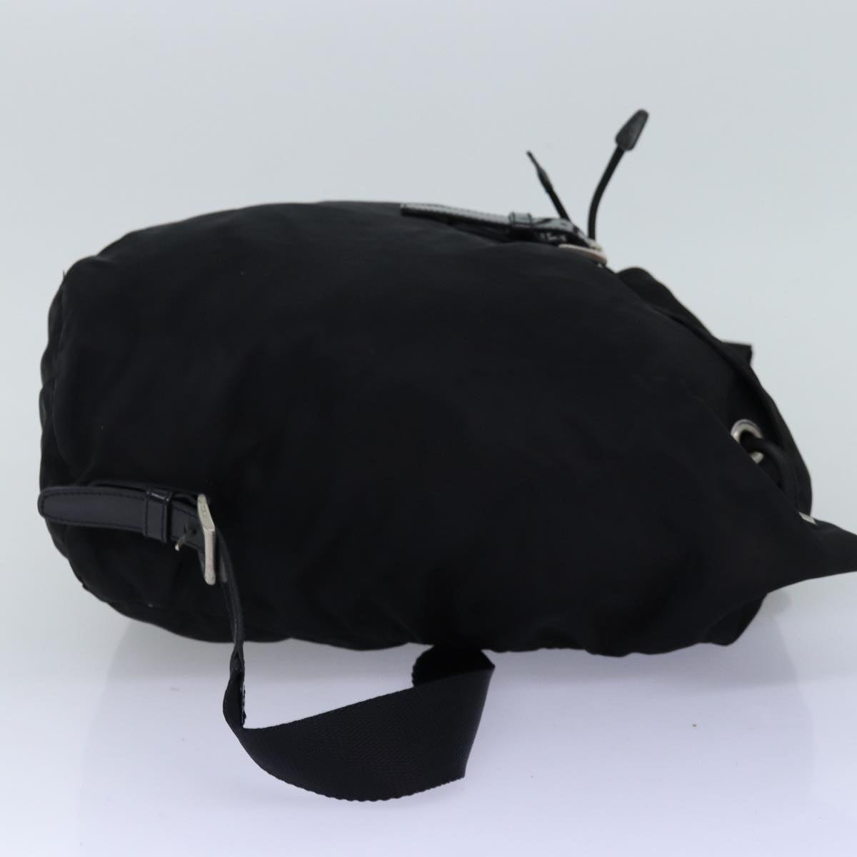 PRADA Backpack Nylon Black Auth 74966